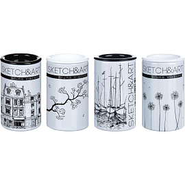 Точилка для карандашей Sketch&Art с контейнером пластиковая