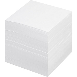 Блок для записей Комус 90x90x90 мм белый (плотность 100 г/кв.м)