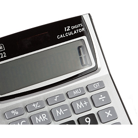 Калькулятор настольный Attache AC-222 12-разрядный серебристый 140x107x34 мм