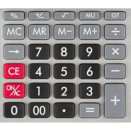 Калькулятор настольный Attache AC-222 12-разрядный серебристый 140x107x34 мм