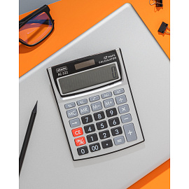 Калькулятор настольный Attache AC-222 12-разрядный серебристый 140x107x34 мм