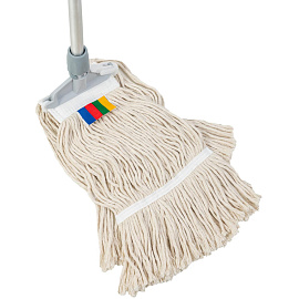 Насадка МОП для верёвочной швабры Vileda Professional хлопок/полиэстер 85x16 см бежевая