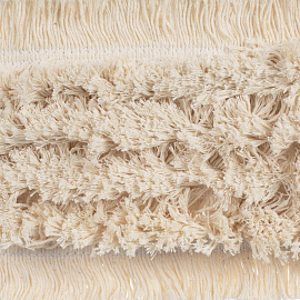 Насадка МОП для швабры-флаундера (плоской) Vileda Professional ДастМоп хлопок/полиэстер 62x12 см бежевая