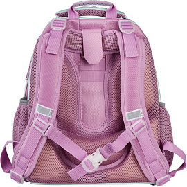 Ранец Комус Класс (№1 School) Воздушный шар анатомический голубой экокожа с двумя отделениями