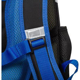 Ранец Комус Класс (№1 School) Space time анатомический черный с двумя отделениями