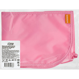 Фартук для труда Комус Класс светло-розовый с нарукавниками