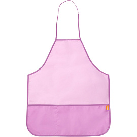 Фартук для труда Комус Класс (№1 School) сиреневый с нарукавниками