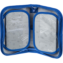 Пенал односекционный Комус Класс Милитари синий