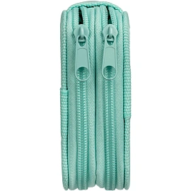 Пенал двухсекционный Комус Класс (№1 School) Русалка голубой