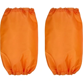 Фартук для труда Комус Класс (№1 School) Динозаврики оранжевый с нарукавниками