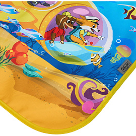 Фартук для труда Комус Класс (№1 School) Шустрики желтый с нарукавниками