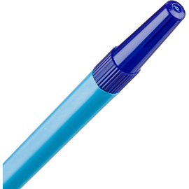 Ручка шариковая неавтоматическая Стамм 049 синяя (толщина линии 0.5 мм)