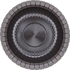 Кашпо М-пластика Шато 29 л коричневый ротанг (30x38 см)