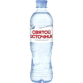 Вода питьевая Святой источник негазированная 0.5 л