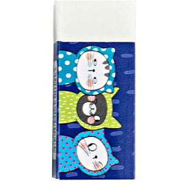 Ластик M&G So Many Cats ПВХ прямоугольный 43x18x12 мм