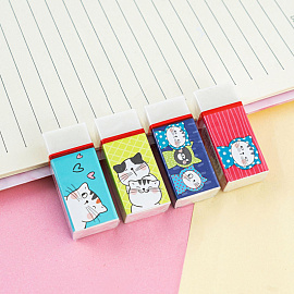 Ластик M&G So Many Cats ПВХ прямоугольный 43x18x12 мм