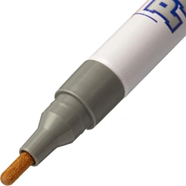 Маркер промышленный лаковый MunHwa SPM-06 серебряный 1-2 мм фото Маркер промышленный лаковый MunHwa SPM-06 серебряный 1-2 мм