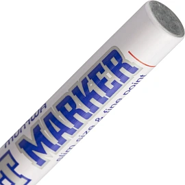 Маркер промышленный лаковый MunHwa SPM-06 серебряный 1-2 мм фото Маркер промышленный лаковый MunHwa SPM-06 серебряный 1-2 мм