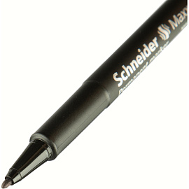 Маркер перманентный Schneider Maxx 166 черный (толщина линии 1 мм) круглый наконечник фото Маркер перманентный Schneider Maxx 166 черный (толщина линии 1 мм) круглый наконечник
