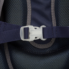 Ранец Комус Класс (№1 School) Basic Casual анатомический синий с двумя отделениями