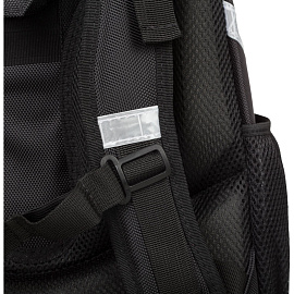 Ранец Комус Класс Basic Fashion анатомический черный с двумя отделениями