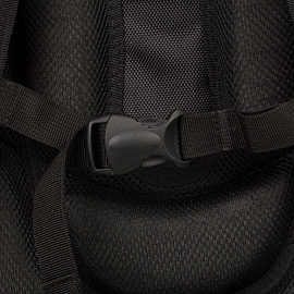 Ранец Комус Класс Basic Fashion анатомический черный с двумя отделениями