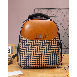 Ранец Комус Класс Basic Fashion анатомический черный с двумя отделениями