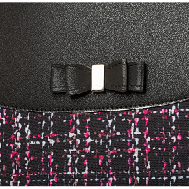 Ранец Комус Класс (№1 School) Basic Fashion анатомический черный твид с двумя отделениями