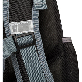 Ранец Комус Класс Basic Velo анатомический черный с двумя отделениями