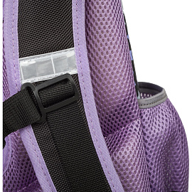 Ранец Комус Класс Basic Princess анатомический черный с двумя отделениями