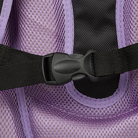 Ранец Комус Класс Basic Princess анатомический черный с двумя отделениями