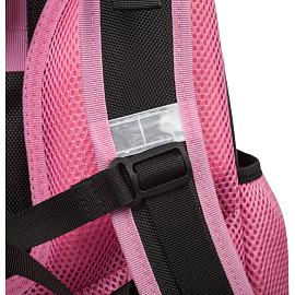 Ранец Комус Класс (№1 School) Basic Froggy анатомический черный с двумя отделениями