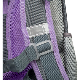 Ранец Комус Класс (№1 School) Basic Avocado cruise анатомический серый с двумя отделениями