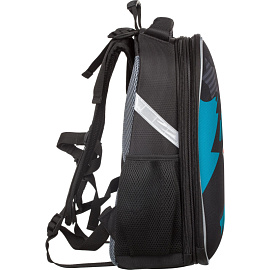 Ранец Комус Класс (№1 School) Basic Brother bear анатомический черный с двумя отделениями