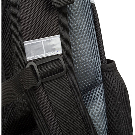 Ранец Комус Класс (№1 School) Basic Brother bear анатомический черный с двумя отделениями