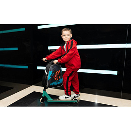 Ранец Комус Класс (№1 School) Basic Brother bear анатомический черный с двумя отделениями