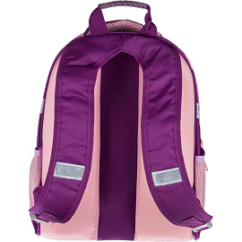 Ранец Комус Класс (№1 School) Easy Лапки анатомический фиолетовый с двумя отделениями