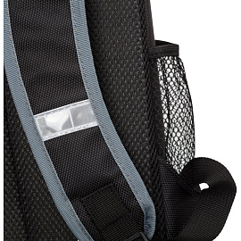 Ранец Комус Класс Light Team анатомический черный с двумя отделениями