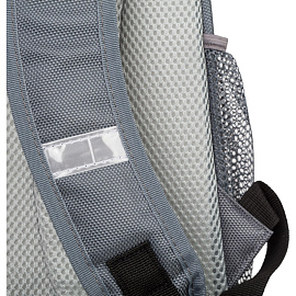 Ранец Комус Класс Light Team анатомический серый с двумя отделениями