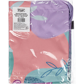 Мешок для сменной обуви Комус Класс Леопард 360х470 мм сиреневый с 1 отделением фото Мешок для сменной обуви Комус Класс Леопард 360х470 мм сиреневый с 1 отделением