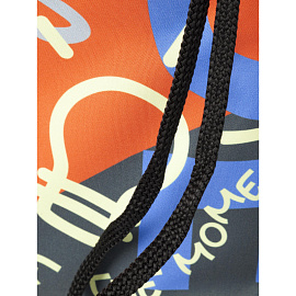 Мешок для сменной обуви Комус Класс Idea 360x470 мм серый с карманом фото Мешок для сменной обуви Комус Класс Idea 360x470 мм серый с карманом