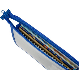 Папка для тетрадей Комус Класс Space time А5 пластик с 1 отделением на молнии