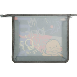 Папка для тетрадей Комус Класс Idea А5 пластик с 1 отделением на молнии