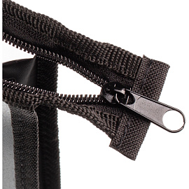 Папка для тетрадей Комус Класс Football А4 пластик с 1 отделением на молнии