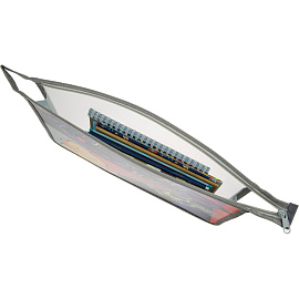 Папка для тетрадей Комус Класс Idea А4 пластик с 1 отделением на молнии