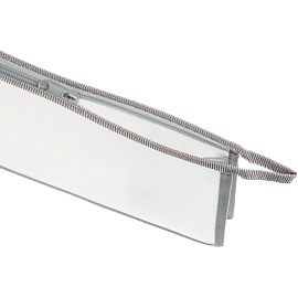 Папка для тетрадей Комус Класс Idea А4 пластик с 1 отделением на молнии