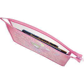 Папка для тетрадей Комус Класс Фея А4 пластик с 1 отделением на молнии