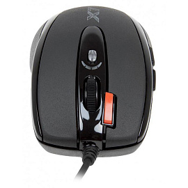 Мышь игровая A4Tech X-718BK черная (94398)