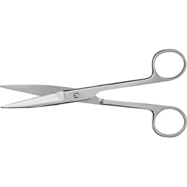 Ножницы хирургические прямые остроконечные 170 мм