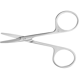 Ножницы хирургические прямые тупоконечные 100 мм